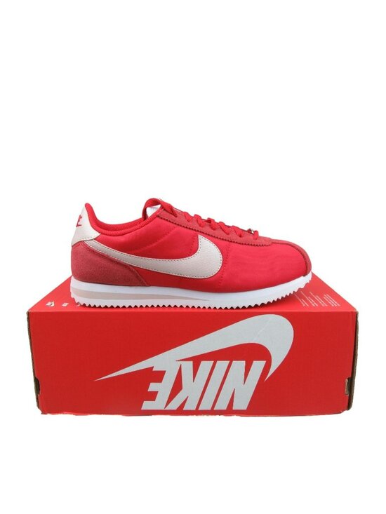 Nike Shoes - Nike Cortez Textile Womens Size 8 University Red White Sneakers NEW